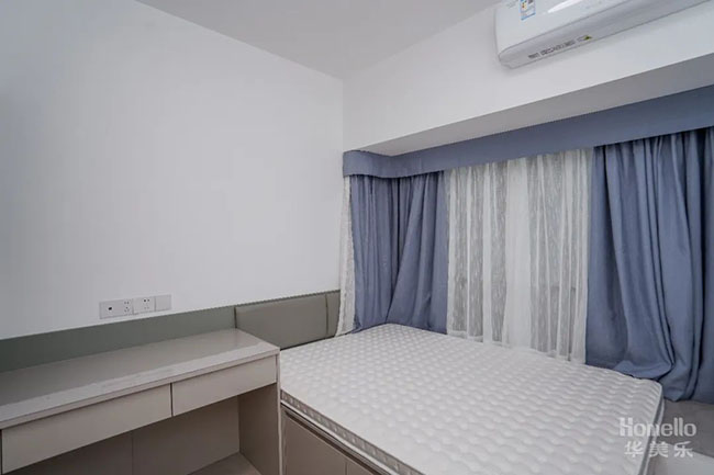 118㎡簡約三居，合理給軟硬裝做減法，打造通透與舒適的戶型